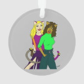 猫娘 オーナメント (裏面)