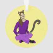 猫娘 オーナメント (裏面)