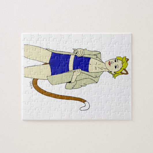 猫娘 ジグソーパズル (横)