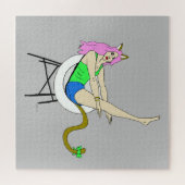 猫娘 ジグソーパズル (横)