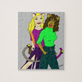 猫娘 ジグソーパズル (縦)