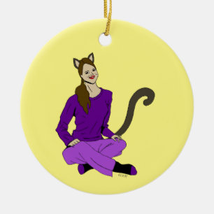 猫娘 セラミックオーナメント