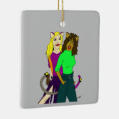 猫娘 セラミックオーナメント (右)