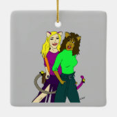 猫娘 セラミックオーナメント (裏面)