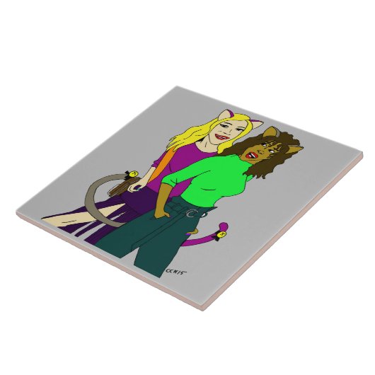 猫娘 タイル (側面)