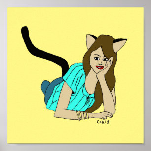 猫娘 ポスター
