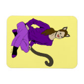 猫娘 マグネット (横)