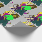 猫娘 ラッピングペーパー (角)