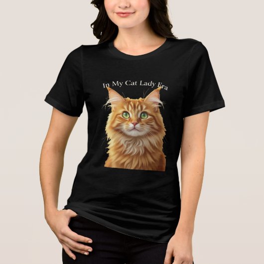 猫婦人の時代 トライブレンドTシャツ (正面)