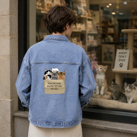 猫婦人スターターキット デニムジャケット