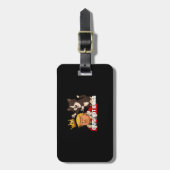 猫嫌いに捧ぐクラシックなNo Kingsデザイン ラゲッジタグ (正面縦)