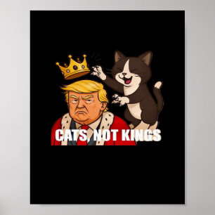 猫嫌いに朗報 クールなクラシックデザイン ポスター