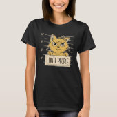 猫嫌い Tシャツ (正面)
