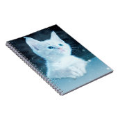 猫子猫雪芸術動物自然 ノートブック (右側)