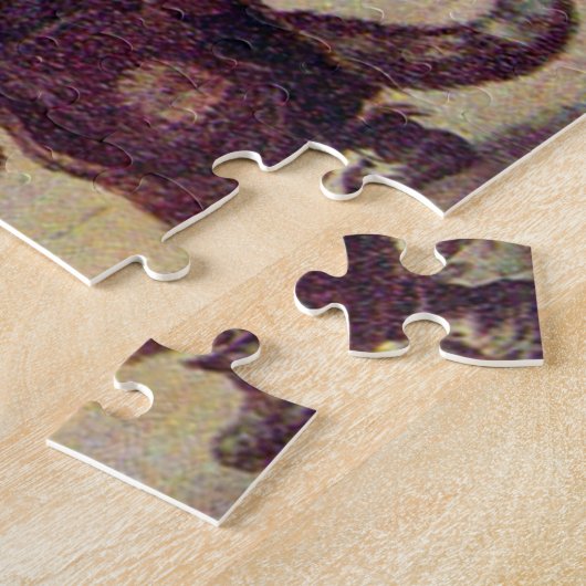 猫学校の子猫たち、ルイ·ワイン ジグソーパズル (側面)