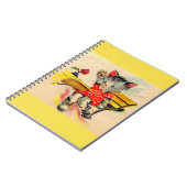 猫学生 ノートブック (左側)