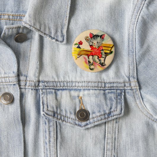 猫学生 缶バッジ (インサイチュ)