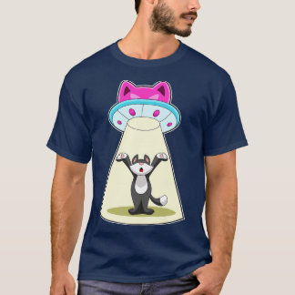 猫宇宙船 Tシャツ