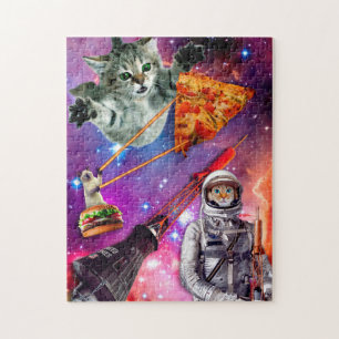 猫宇宙連盟ポスター ジグソーパズル
