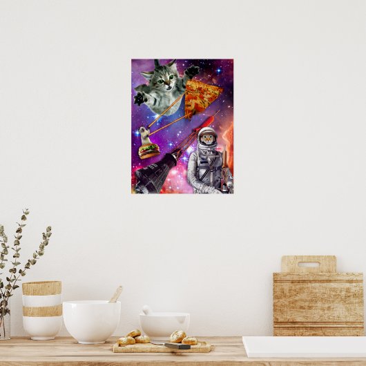 猫宇宙連盟 ポスター (キッチン)