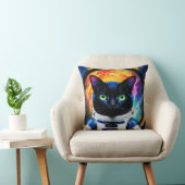 猫宇宙飛行士クッション クッション (椅子)
