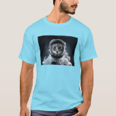 猫宇宙飛行士クロエ Tシャツ (正面)