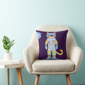 猫宇宙飛行士宇宙枕 クッション (椅子)
