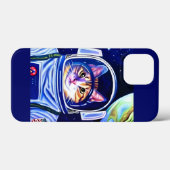 猫宇宙飛行士宇宙 Case-Mate iPhoneケース (裏面 (横))
