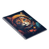 猫宇宙飛行士 ノートブック (右側)