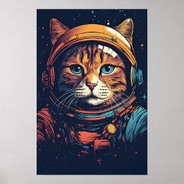 猫宇宙飛行士 ポスター