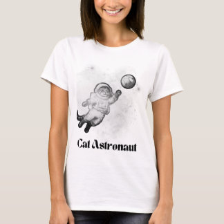 猫宇宙飛行士 Tシャツ