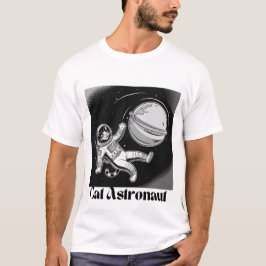 猫宇宙飛行士 Tシャツ