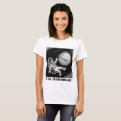 猫宇宙飛行士 Tシャツ (正面フル)