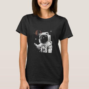 猫宇宙飛行士 Tシャツ