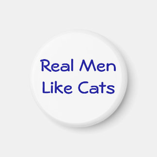 猫実在好きの男 マグネット