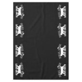 猫実在好きメンズ テーブルクロス (正面)