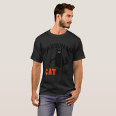 猫専用パーソナルキャット召使 Tシャツ (正面フル)