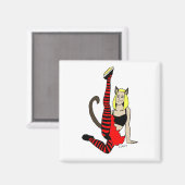 猫少女  マグネット (正面/裏面)