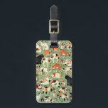 猫尽両めん合、江戸時代、Yoshifuji、Ukiyo-eの芳藤猫 ラゲッジタグ<br><div class="desc">歌川芳藤Utagawa Yoshifuji (1826年- 1887年)はその猫好きのために有名のUtagawa Kuniyoshiの生徒です。 彼は子供のための写真に才能を示しました。</div>