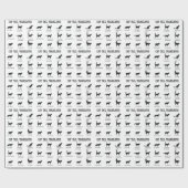 猫尾翻訳機 ラッピングペーパー (フラット)