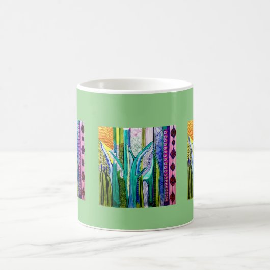 猫尾 コーヒーマグカップ (中央)