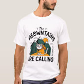 猫山が呼んでいる Tシャツ (正面)