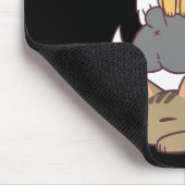 猫山可愛いおもしろい猫好きギフトT Shi マウスパッド (コーナー)