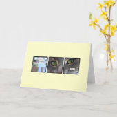 猫帝国 カード (黄色い花)