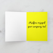 猫座りサンキューカード サンキューカード (内部)