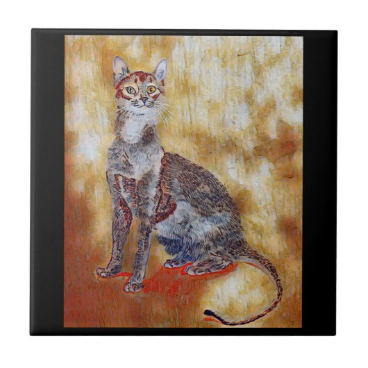 猫座🐈 タイル (正面)