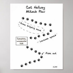 猫廊下の攻撃計画 ポスター