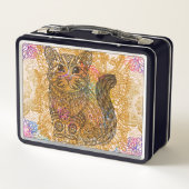 猫弁当箱 メタルランチボックス (裏面)