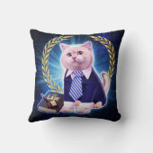 猫弁護士宇宙 クッション (裏面)