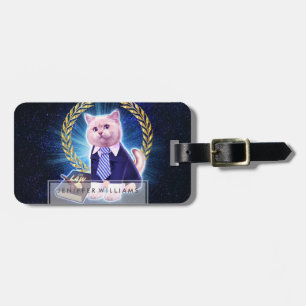 猫弁護士宇宙 ラゲッジタグ
